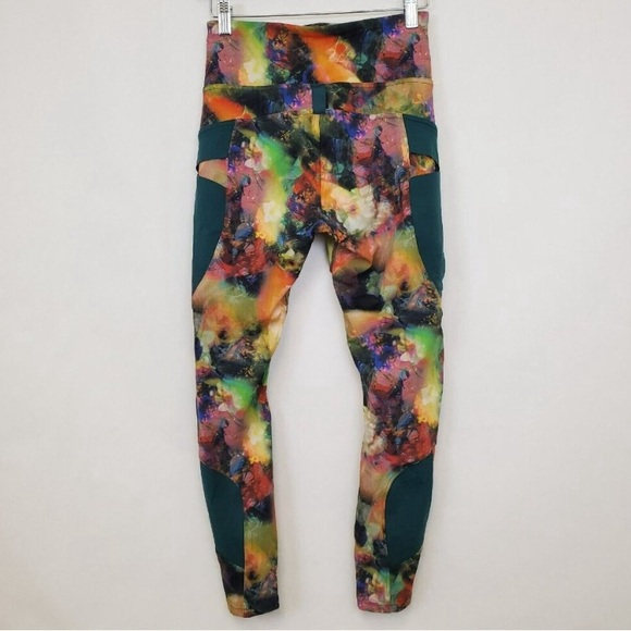 NWOT Lululemon Cargo Super High-Rise Hiking Tight 25" Size 6 Sunbeam Floral - Picture 9 of 16